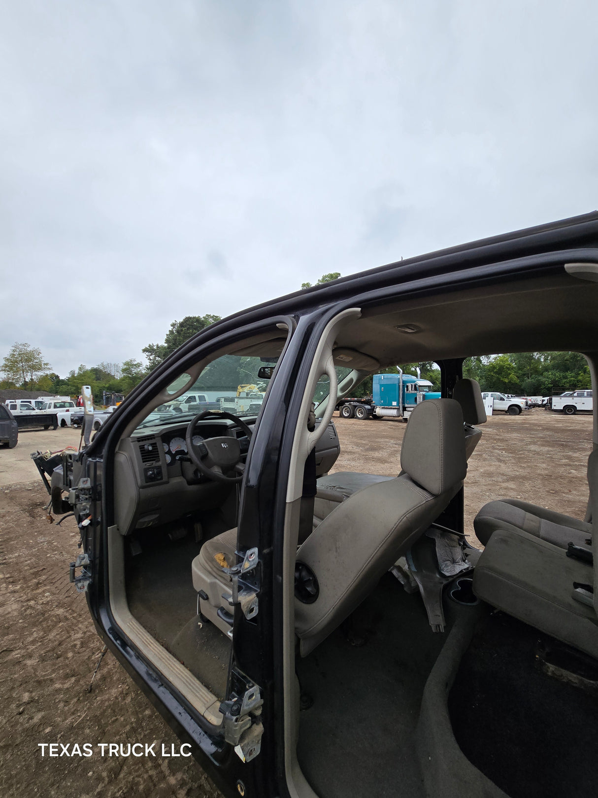 2003-2008 Dodge Ram 1500 2500 3500 4500 5500 3rd Gen Crew/Quad Cab - Black