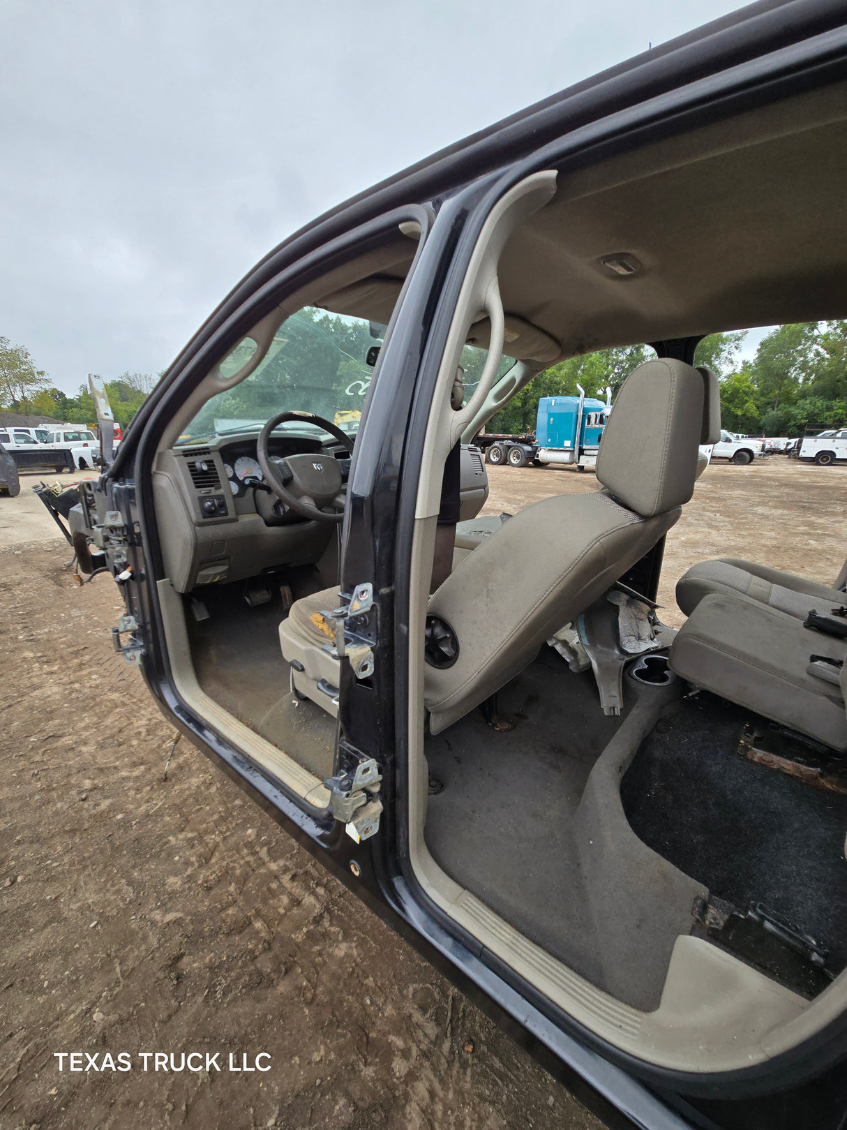 2003-2008 Dodge Ram 1500 2500 3500 4500 5500 3rd Gen Crew/Quad Cab - Black