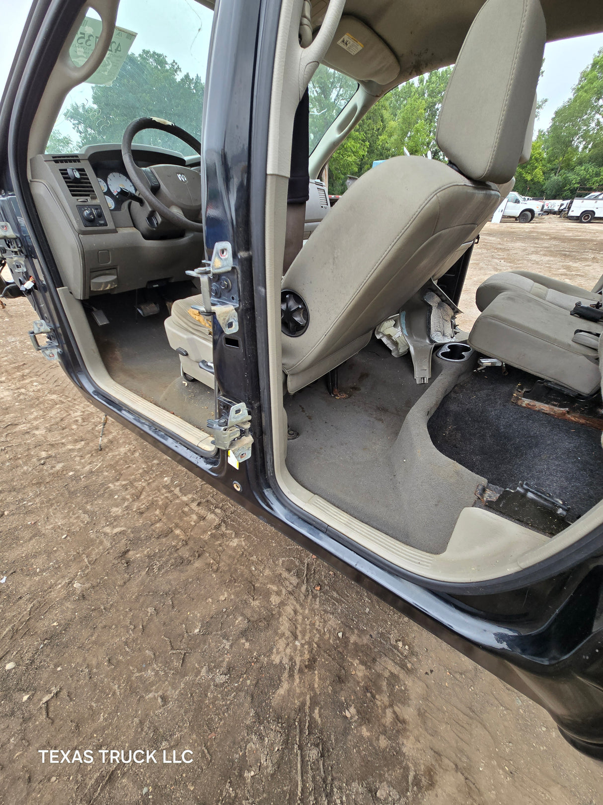 2003-2008 Dodge Ram 1500 2500 3500 4500 5500 3rd Gen Crew/Quad Cab - Black