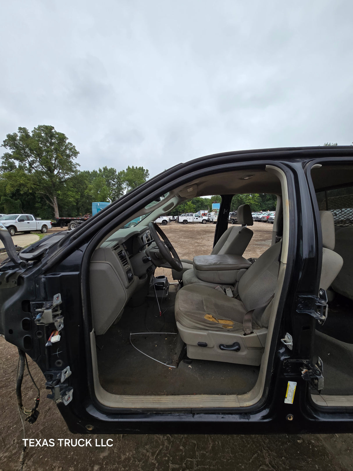 2003-2008 Dodge Ram 1500 2500 3500 4500 5500 3rd Gen Crew/Quad Cab - Black