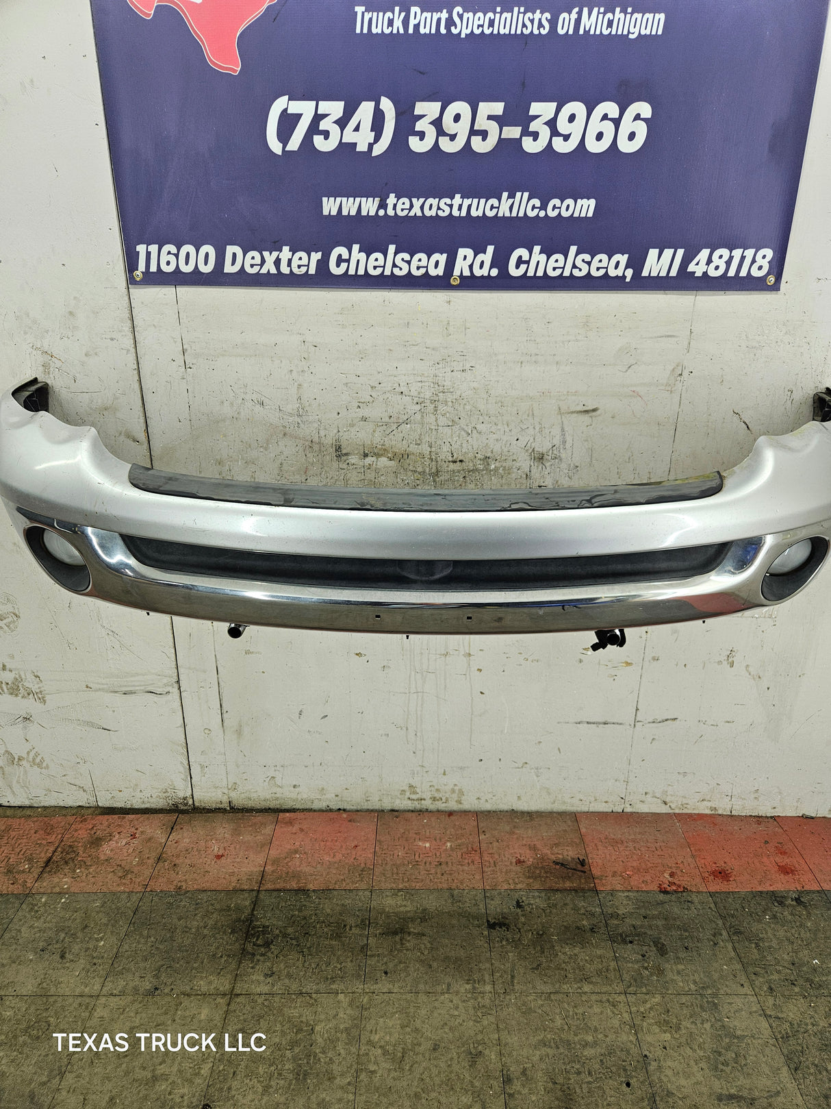 2003-2005 Dodge Ram 1500 2500 3500 3rd Gen Chrome Front Bumper