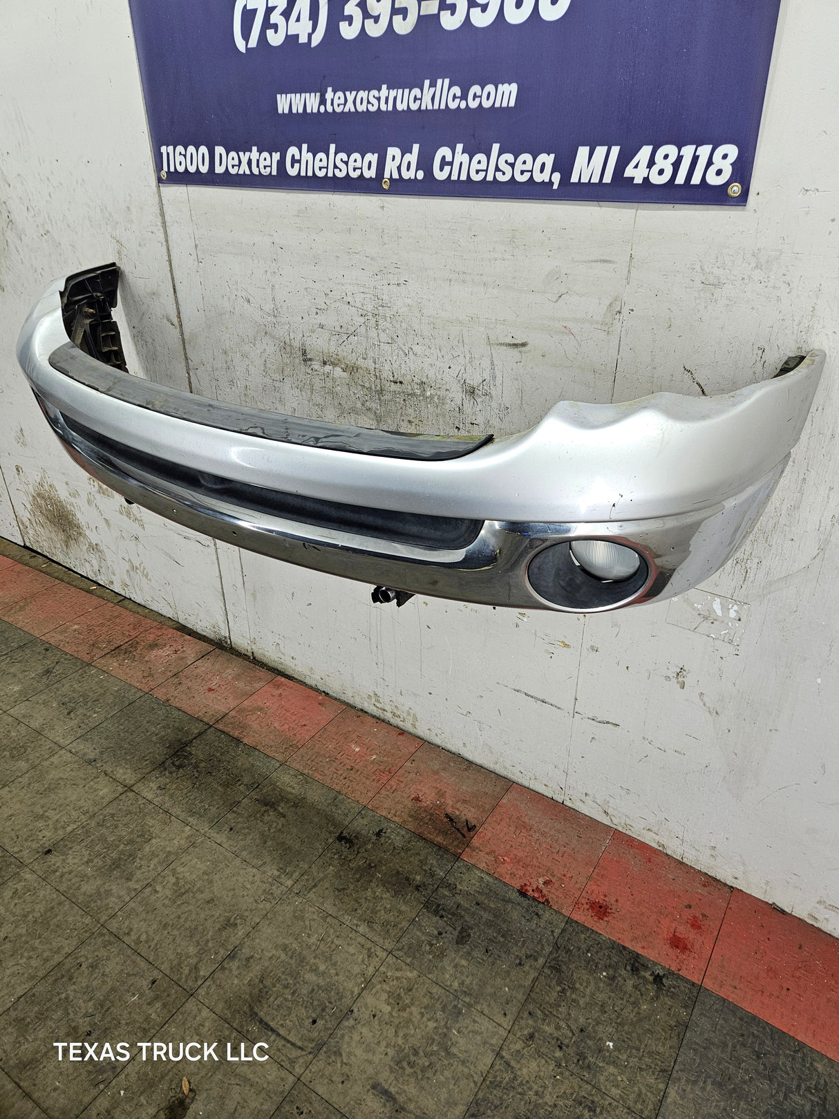 2003-2005 Dodge Ram 1500 2500 3500 3rd Gen Chrome Front Bumper