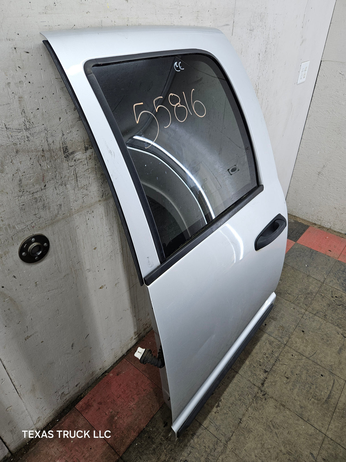 2003-2008 Dodge Ram 3rd Gen LH Driver Rear Quad Cab Door 1500 2500 3500 4500 5500 - Silver