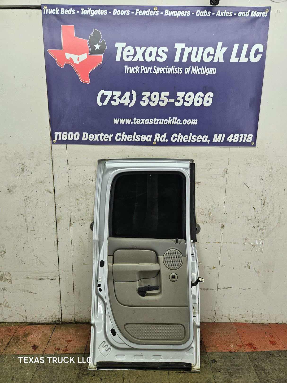 2003-2008 Dodge Ram 3rd Gen LH Driver Rear Quad Cab Door 1500 2500 3500 4500 5500 - Silver