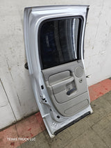 2003-2008 Dodge Ram 3rd Gen LH Driver Rear Quad Cab Door 1500 2500 3500 4500 5500 - Silver