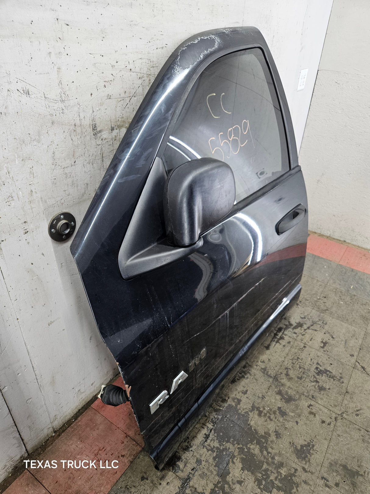 2003-2008 Dodge Ram 3rd Gen Driver Side Front Quad Cab Crew Cab Door 1500 2500 3500 4500 5500 - Black