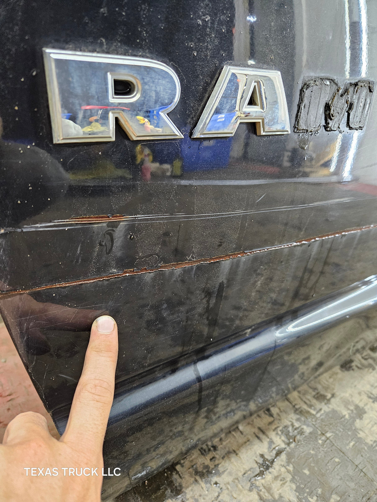 2003-2008 Dodge Ram 3rd Gen Driver Side Front Quad Cab Crew Cab Door 1500 2500 3500 4500 5500 - Black