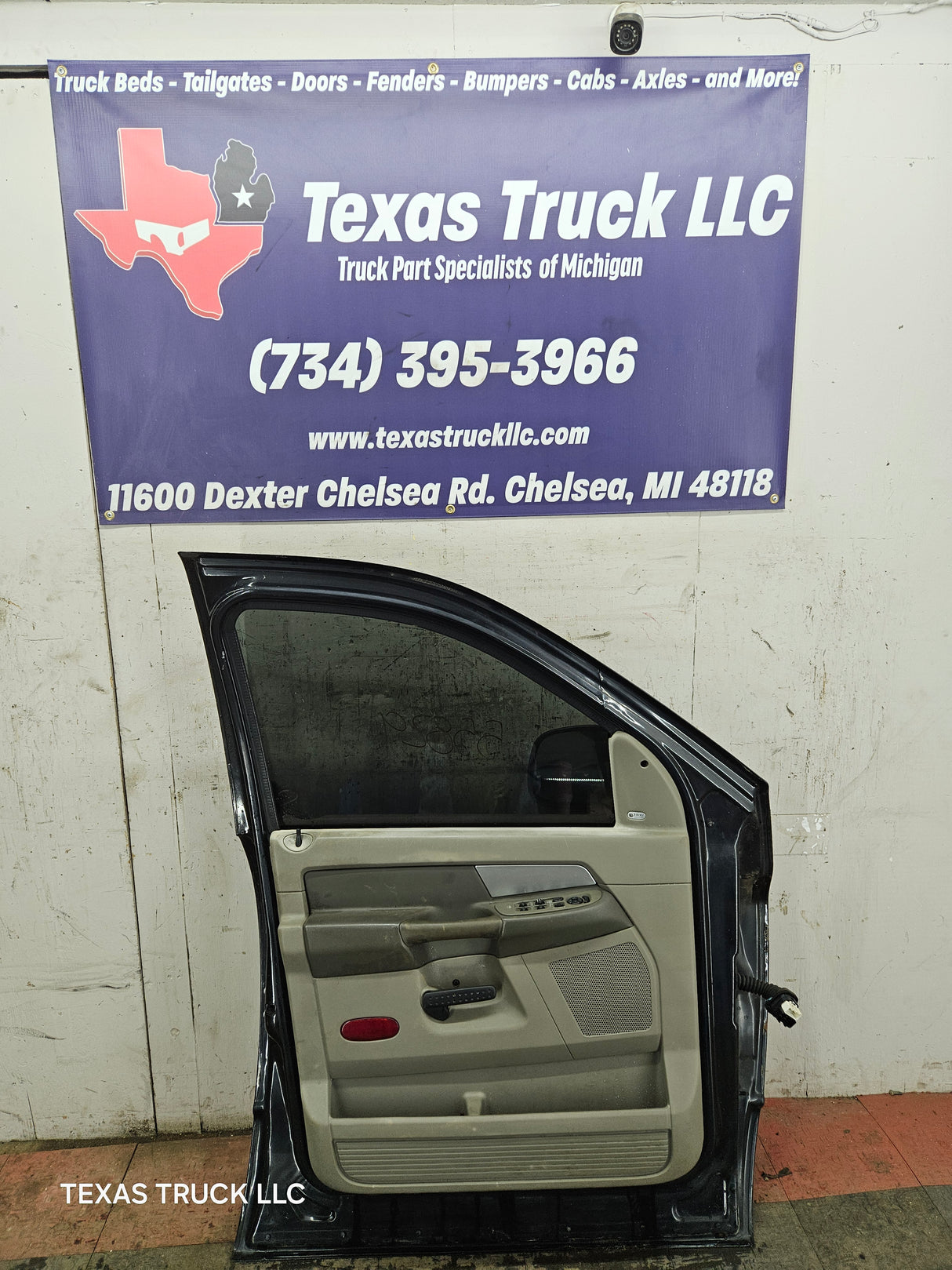 2003-2008 Dodge Ram 3rd Gen Driver Side Front Quad Cab Crew Cab Door 1500 2500 3500 4500 5500 - Black