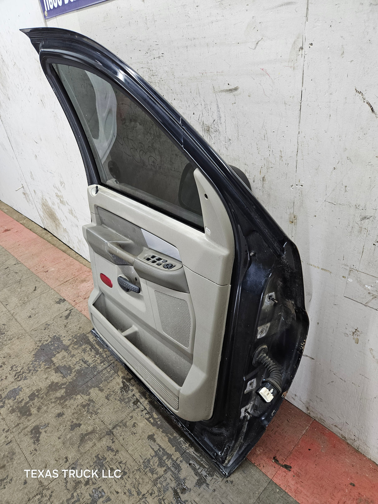 2003-2008 Dodge Ram 3rd Gen Driver Side Front Quad Cab Crew Cab Door 1500 2500 3500 4500 5500 - Black