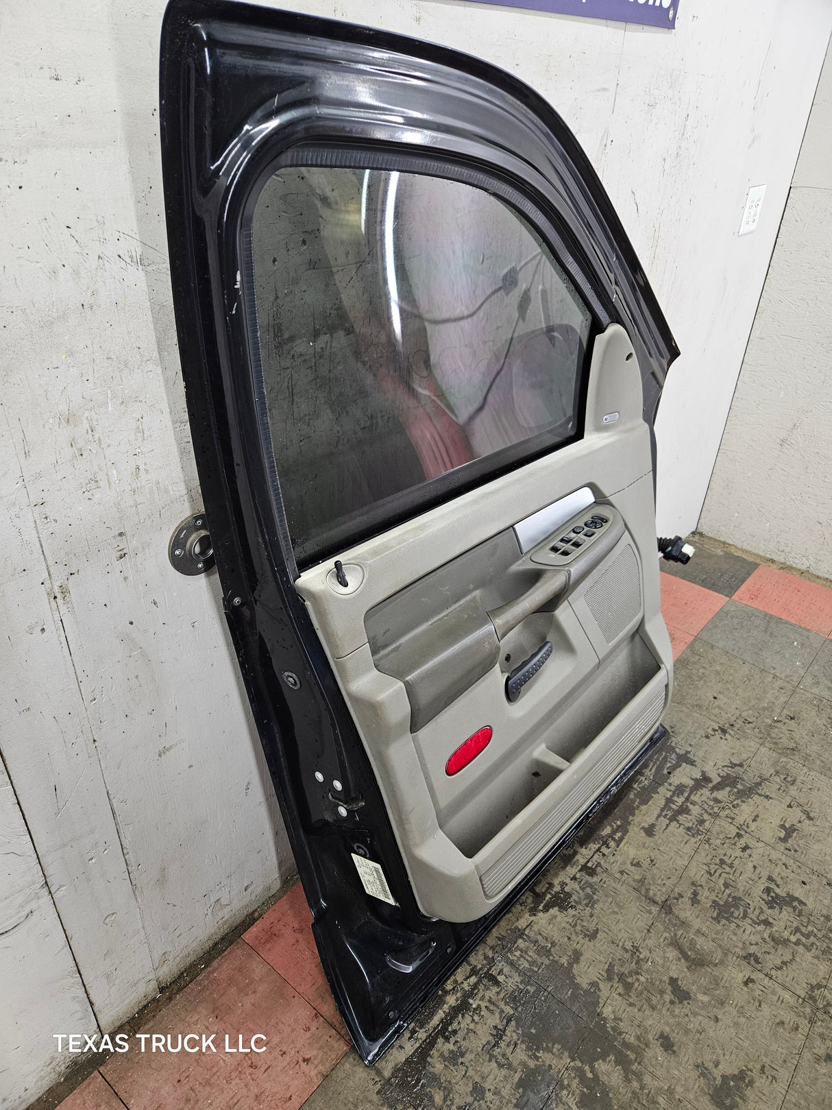 2003-2008 Dodge Ram 3rd Gen Driver Side Front Quad Cab Crew Cab Door 1500 2500 3500 4500 5500 - Black