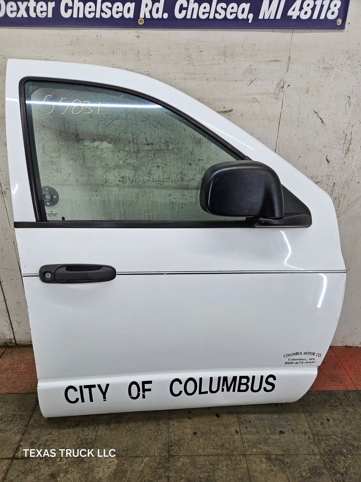 2003-2008 Dodge Ram 3rd Gen Passenger Side Front Quad Cab Crew Cab Door 1500 2500 3500 4500 5500 - White