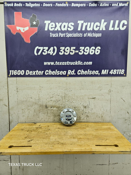2008-2016 Ford Super Duty F250 F350 Hub Cap Center Cap SINGLE REAR WHEEL 8 LUG 5C34-1A096-KE