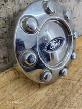2008-2016 Ford Super Duty F250 F350 Hub Cap Center Cap SINGLE REAR WHEEL 8 LUG 5C34-1A096-KE