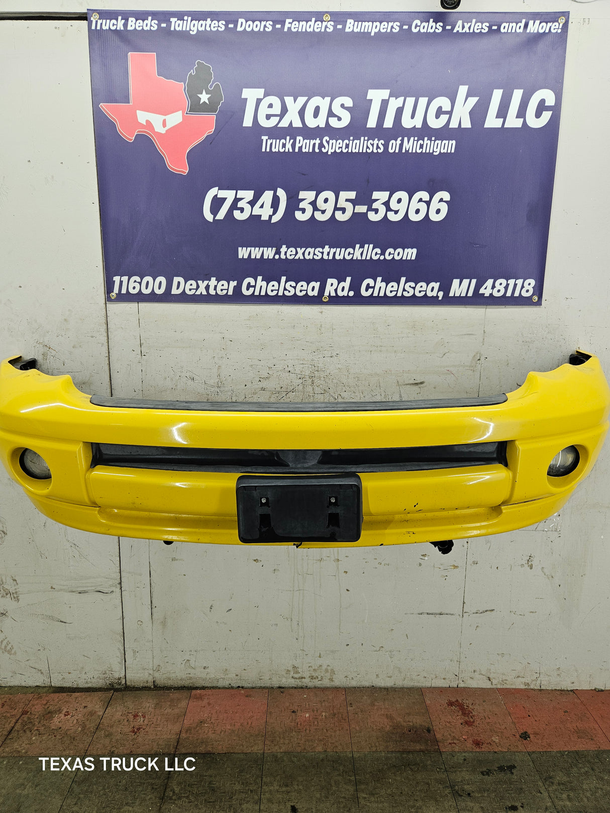 2003-2005 Dodge Ram 1500 2500 3500 3rd Gen Sport Front Bumper - Yellow