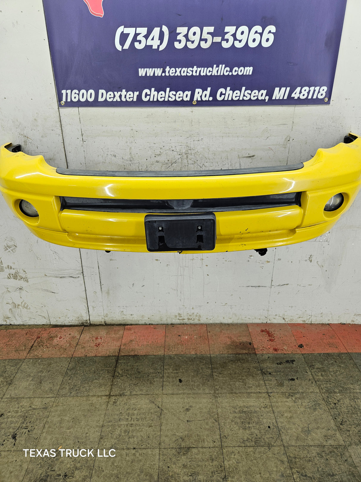 2003-2005 Dodge Ram 1500 2500 3500 3rd Gen Sport Front Bumper - Yellow