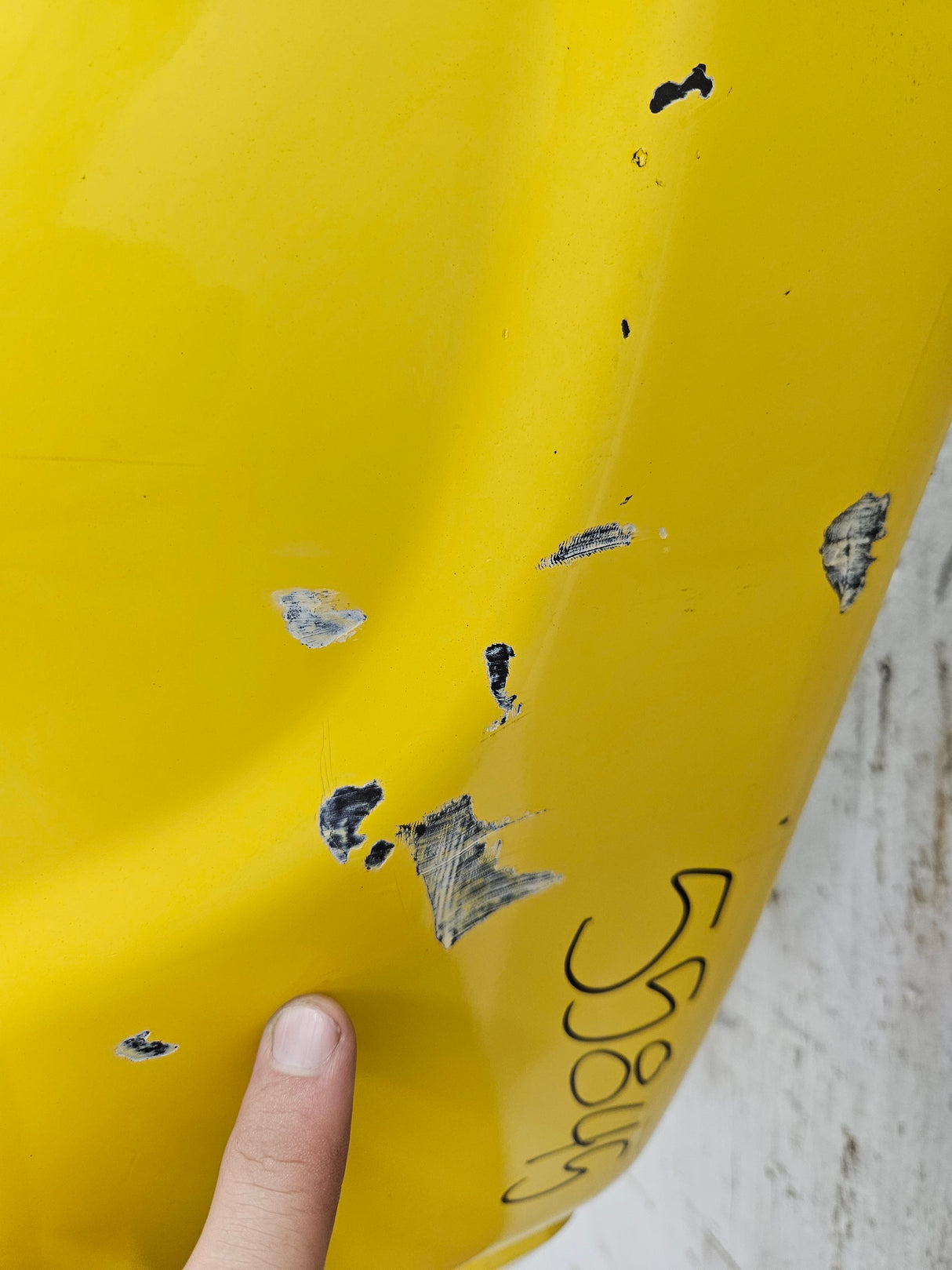 2003-2005 Dodge Ram 1500 2500 3500 3rd Gen Sport Front Bumper - Yellow
