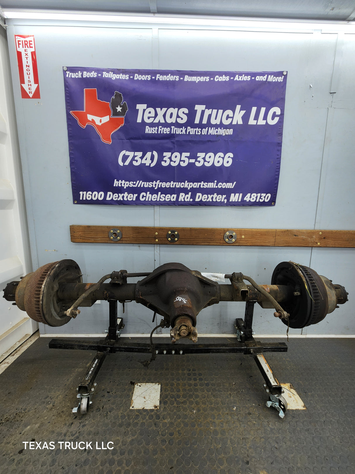 1994-1999 2nd Gen Dodge Ram 3500 Dually 4x4 Rear Axle 4.10 Ratio Cummins Diesel Gas