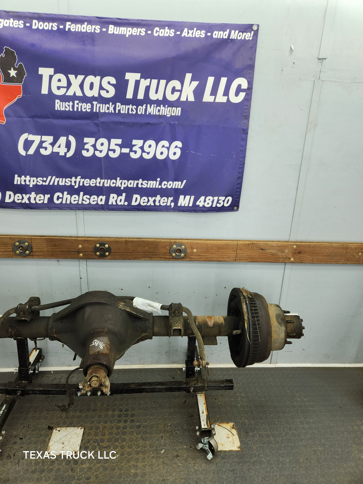 1994-1999 2nd Gen Dodge Ram 3500 Dually 4x4 Rear Axle 4.10 Ratio Cummins Diesel Gas