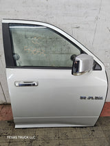 2009-2018 Dodge Ram 4th Gen Passenger Side RH Front Quad Cab Door 1500 2500 3500 4500 5500 - Light Graystone Pearl Coat
