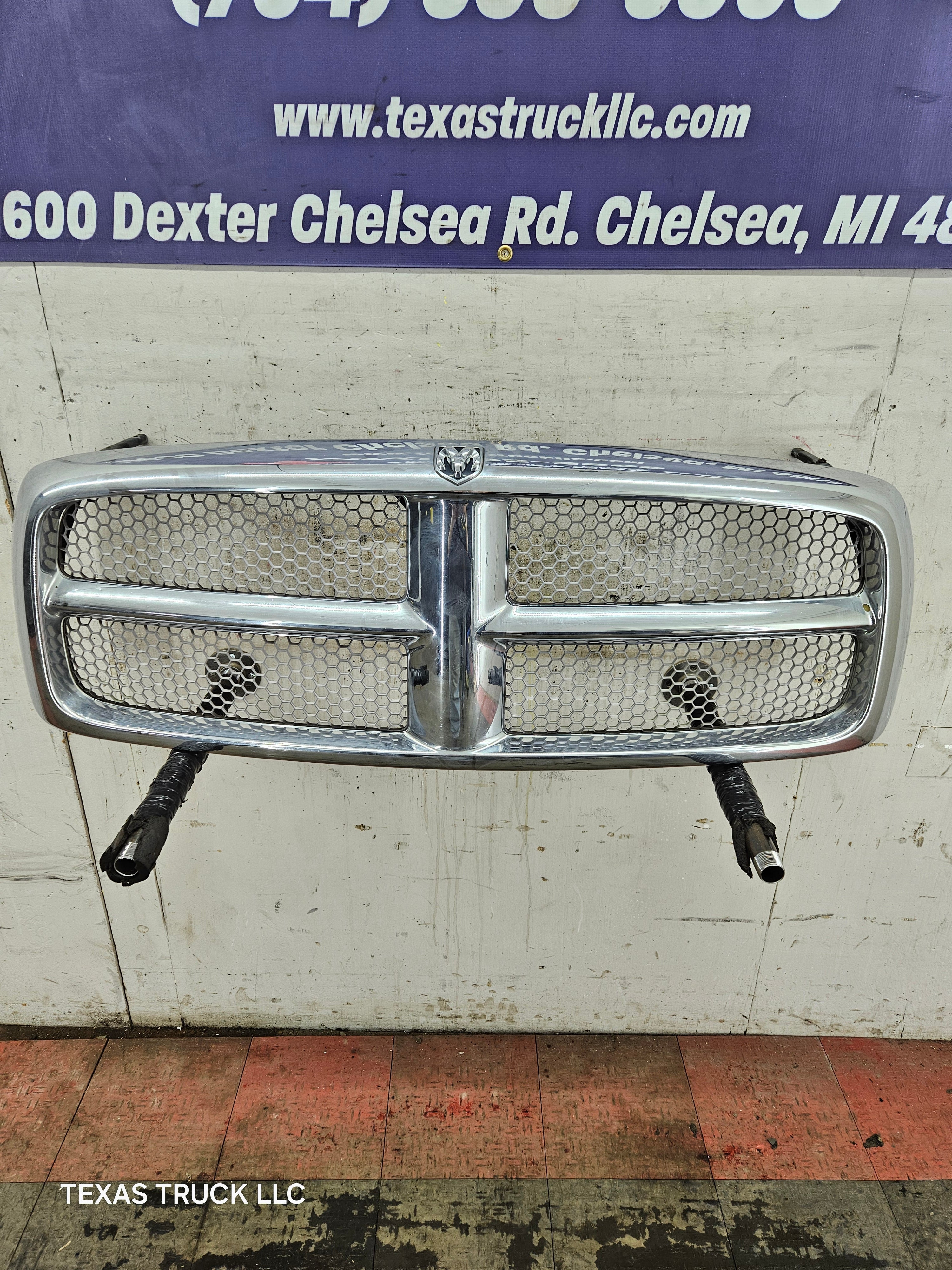 2002-2005 Dodge Ram 3rd Gen 1500 2500 3500 Chrome Grill – Texas