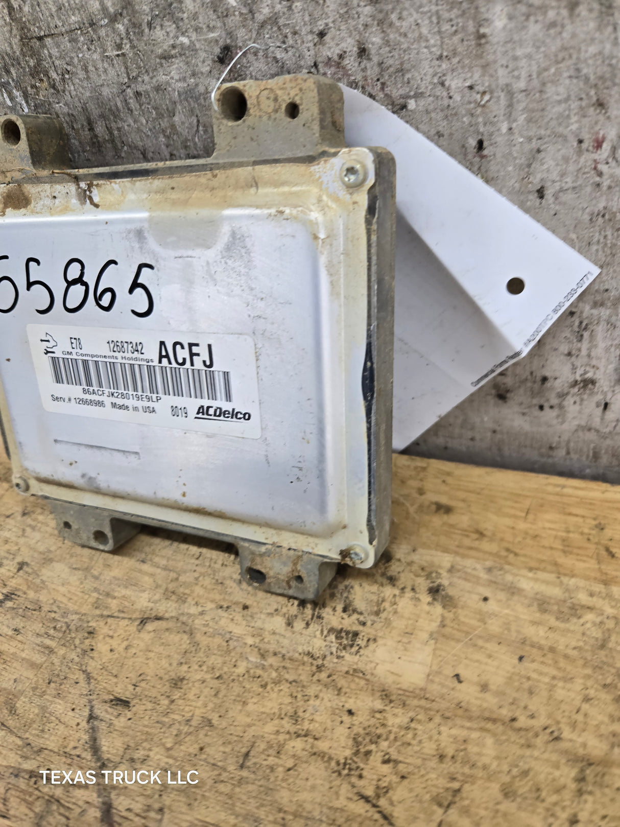 2018 Chevrolet Silverado 2500 3500 6.0L PCM ACFJ / 12687342