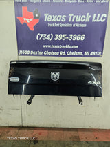 2009-2018 Dodge Ram 4th Gen 1500 2500 3500 Tailgate - Black