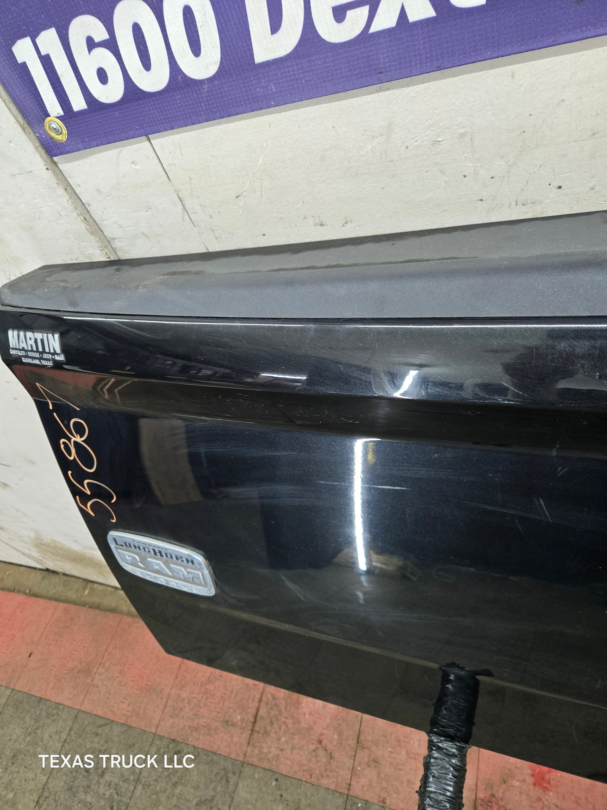 2009-2018 Dodge Ram 4th Gen 1500 2500 3500 Tailgate - Black