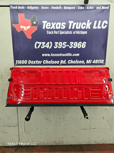 2023-2025 Ford Super Duty F250 F350 F450 F550 Tailgate - Bright Red