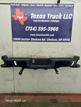 2023-2026 Ford Super Duty Rear Bumper With Sensor Holes F250 F350 F450 F550 - Black