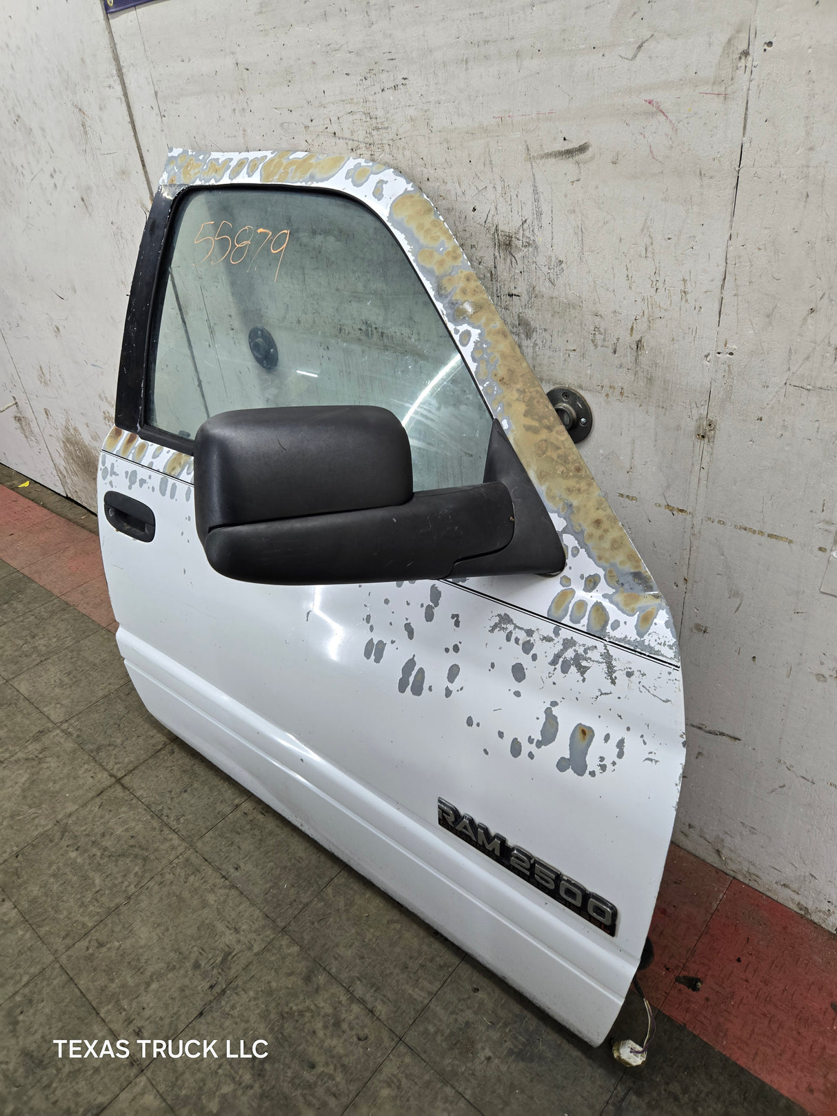 1994-2002 Dodge Ram 2nd Gen Passenger Front Extended Cab Door 1500 2500 3500 - White