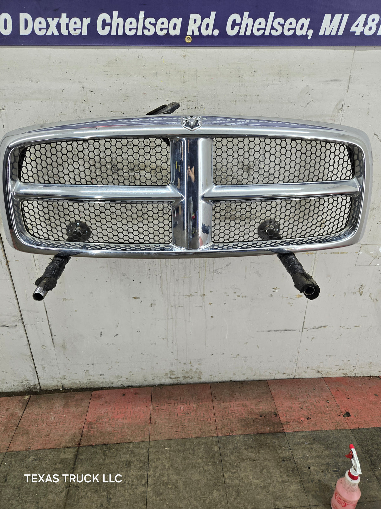 2002-2005 Dodge Ram 3rd Gen 1500 2500 3500 Chrome Grill