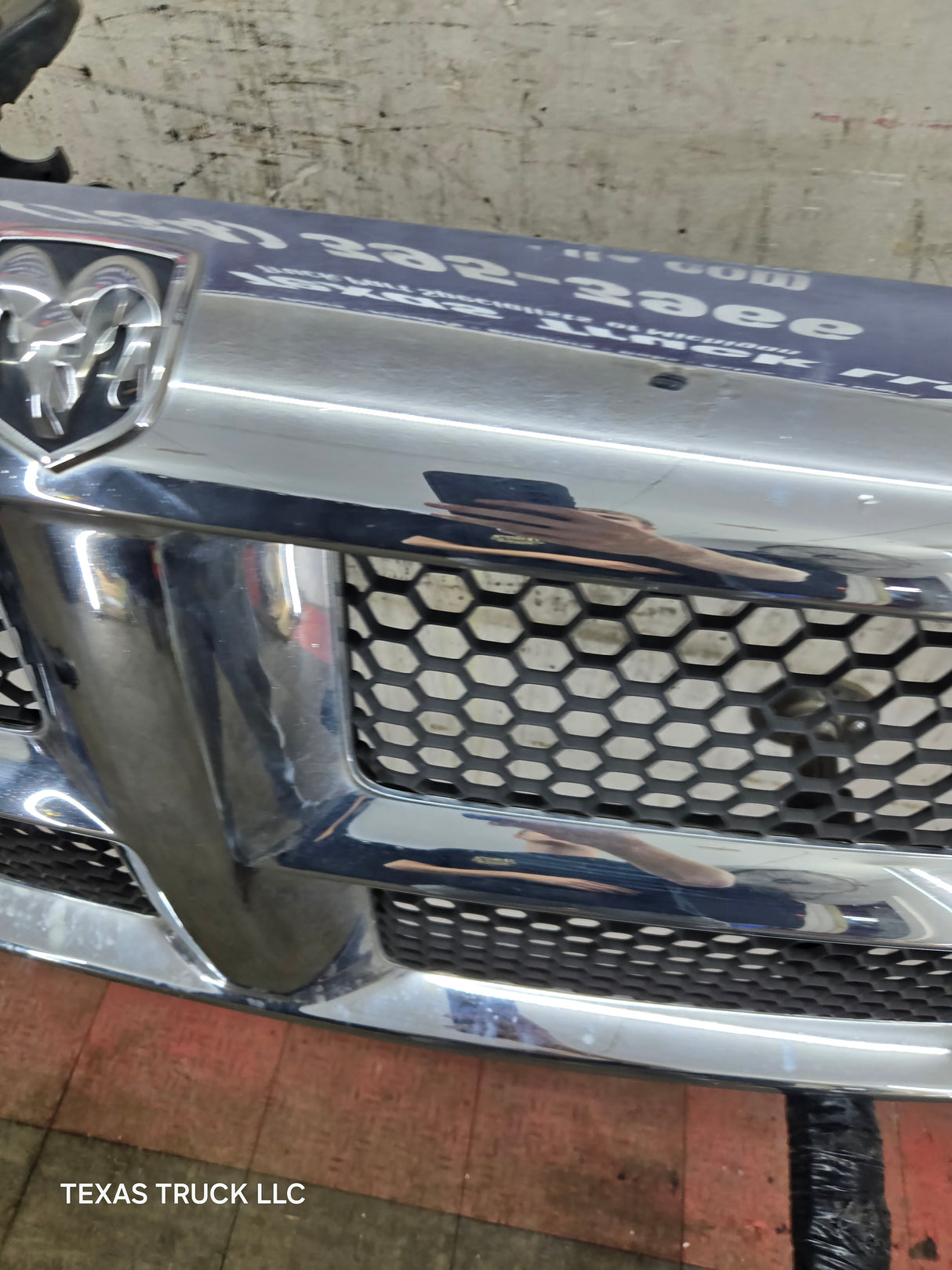 2002-2005 Dodge Ram 3rd Gen 1500 2500 3500 Chrome Grill