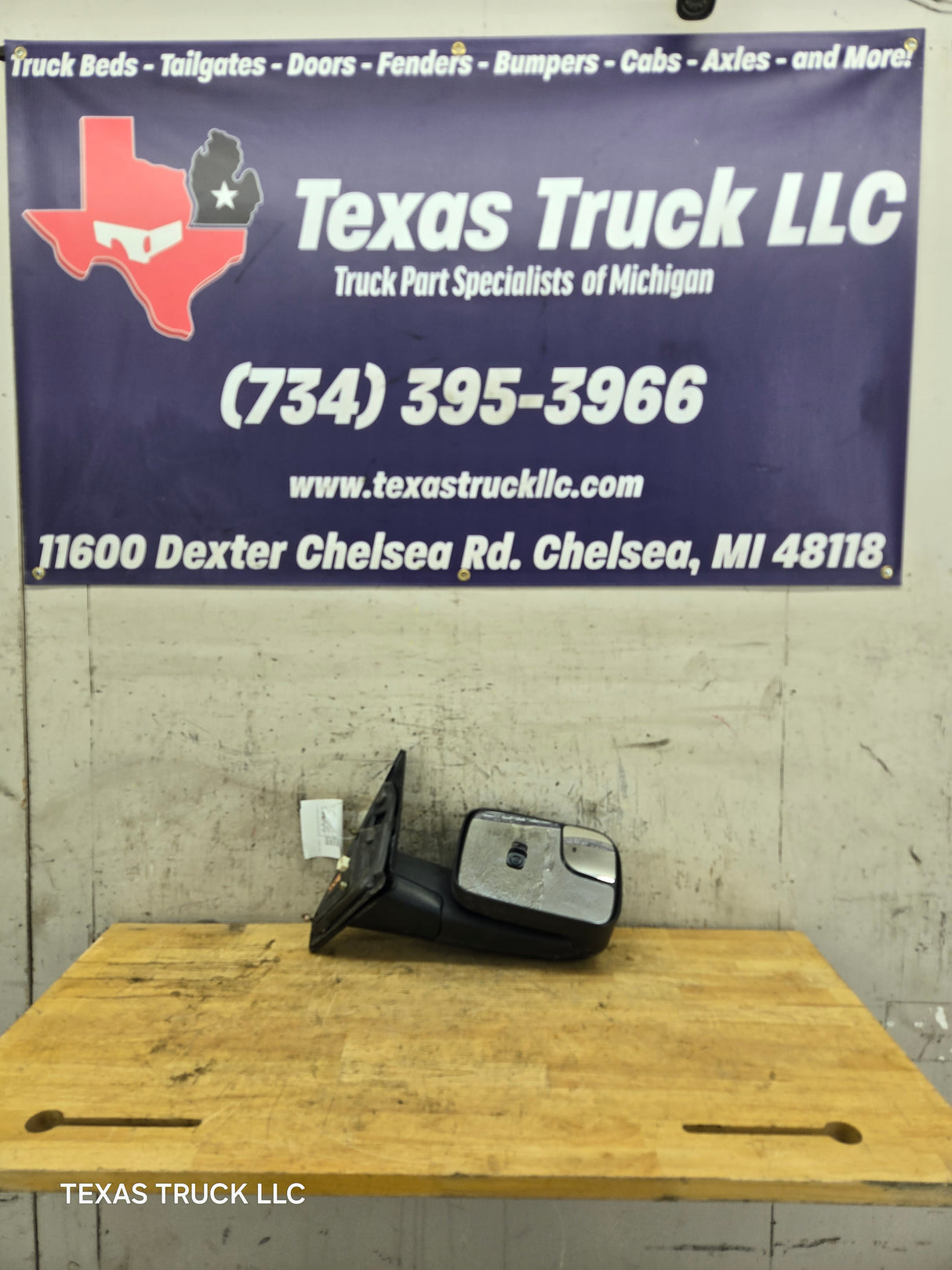 2002-2008 Dodge Ram 3rd Gen 1500 2500 3500 RH Passenger Side Tow Mirror Power Adjust