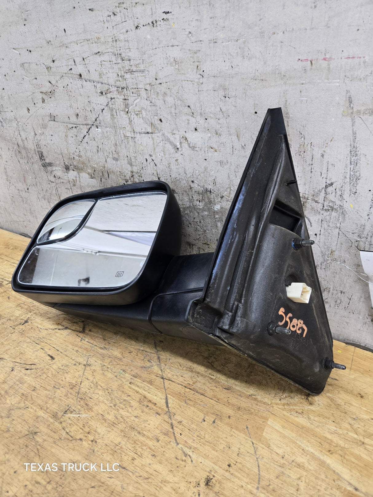 2002-2008 Dodge Ram 3rd Gen 1500 2500 3500 LH Driver Side Tow Mirror Power Adjust