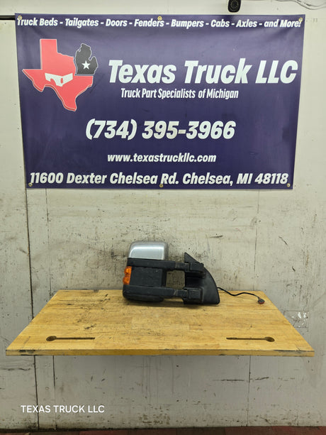 2008-2016 Ford Super Duty F250 F350 F450 F550 RH Passenger Side Power Fold & Extend Heated Towing Mirror OEM C34-17682-CA