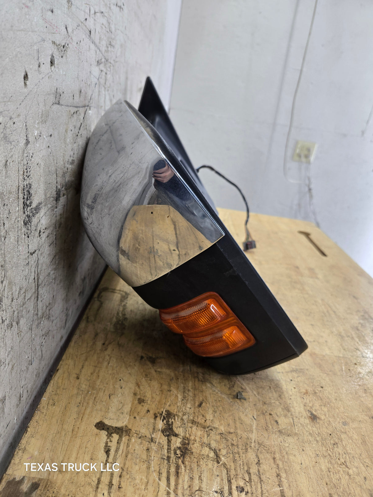 2008-2016 Ford Super Duty F250 F350 F450 F550 LH Driver Side Power Fold & Telescope Heated Towing Mirror OEM