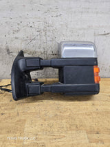 2008-2016 Ford Super Duty F250 F350 F450 F550 LH Driver Side Power Fold & Telescope Heated Towing Mirror OEM