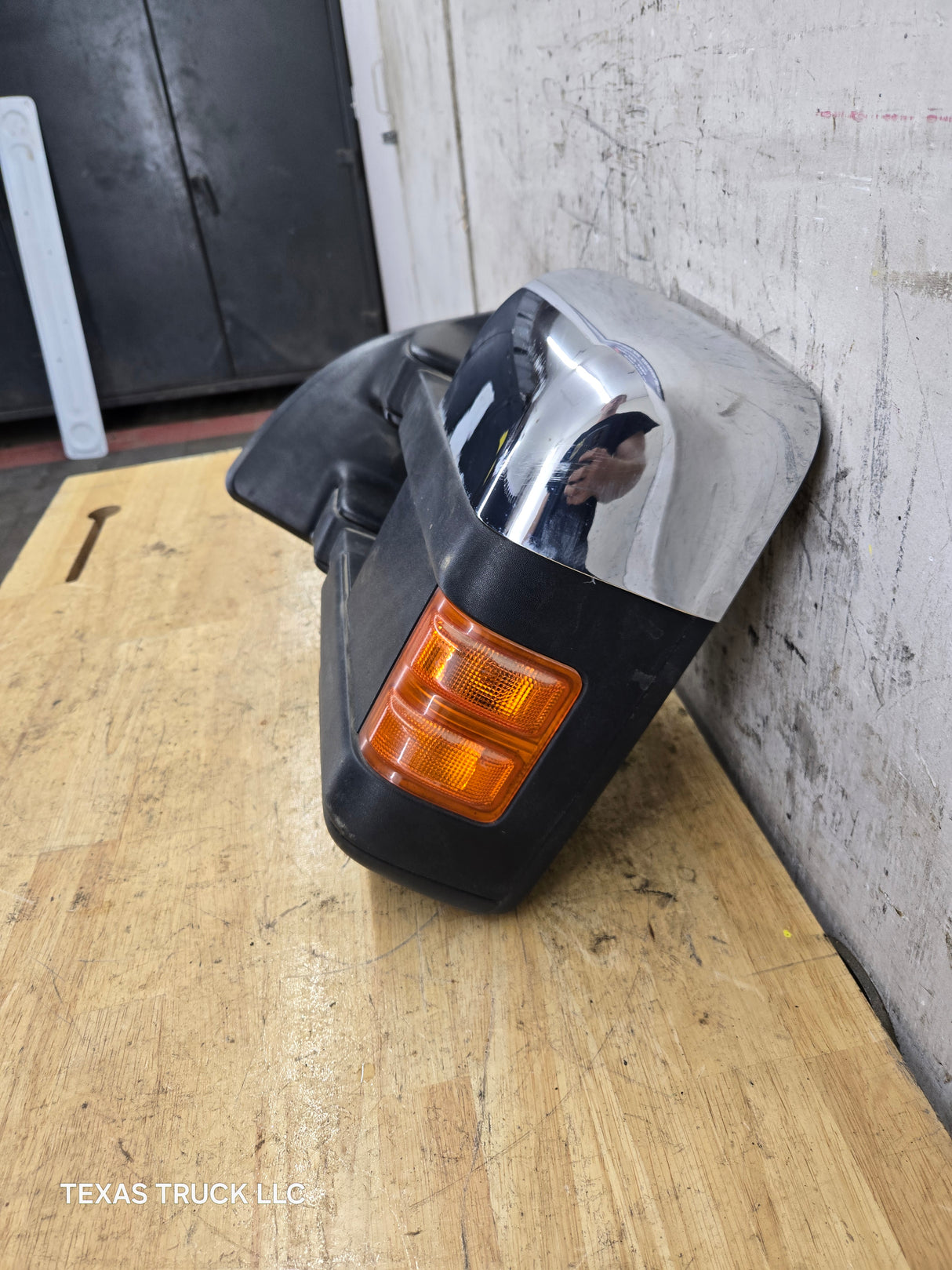 2008-2016 Ford Super Duty F250 F350 F450 F550 LH Driver Side Power Fold & Telescope Heated Towing Mirror OEM