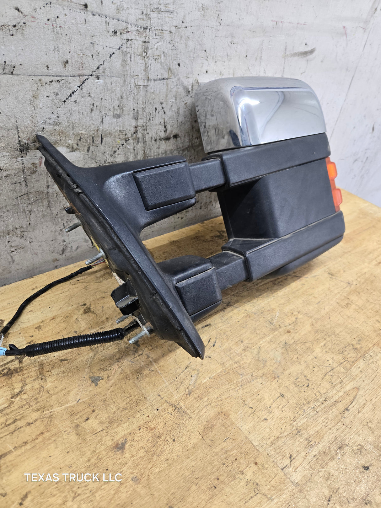 2008-2016 Ford Super Duty F250 F350 F450 F550 LH Driver Side Power Fold & Telescope Heated Towing Mirror OEM
