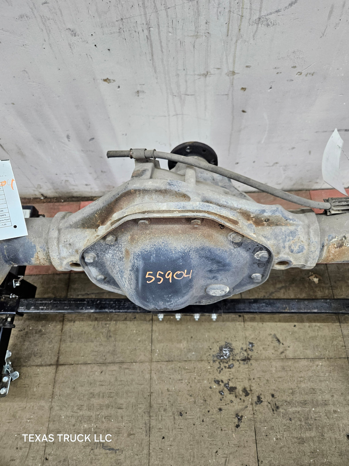 2009-2010 Dodge Ram 1500 3.55 9.25" Ratio OEM Rear Axle Rear End 4th Gen 4x4