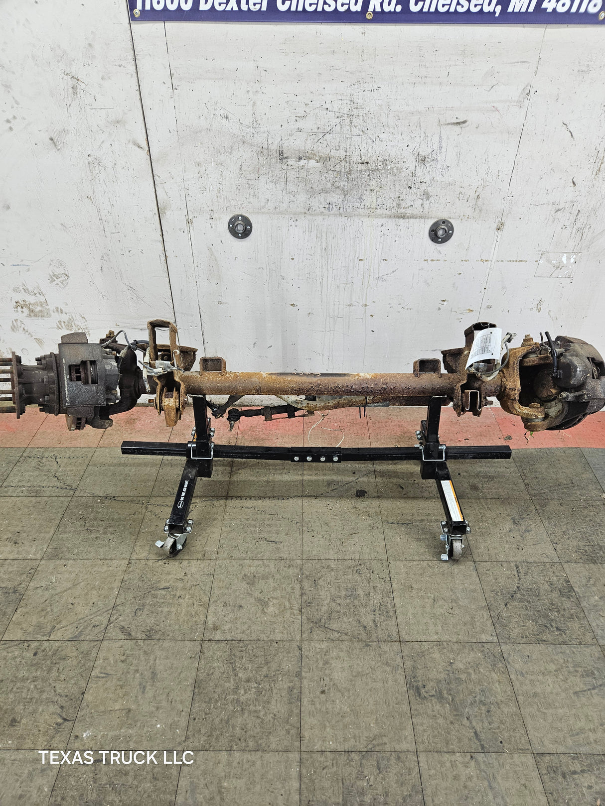 1999 Dodge Ram 3500 Dually 2wd Front Axle Assembly Beam 28k Miles