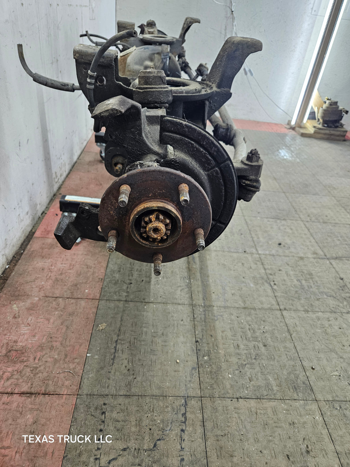 1996-1997 Dodge Ram 1500 4wd 3.55 Front Axle Assembly Beam Assembly