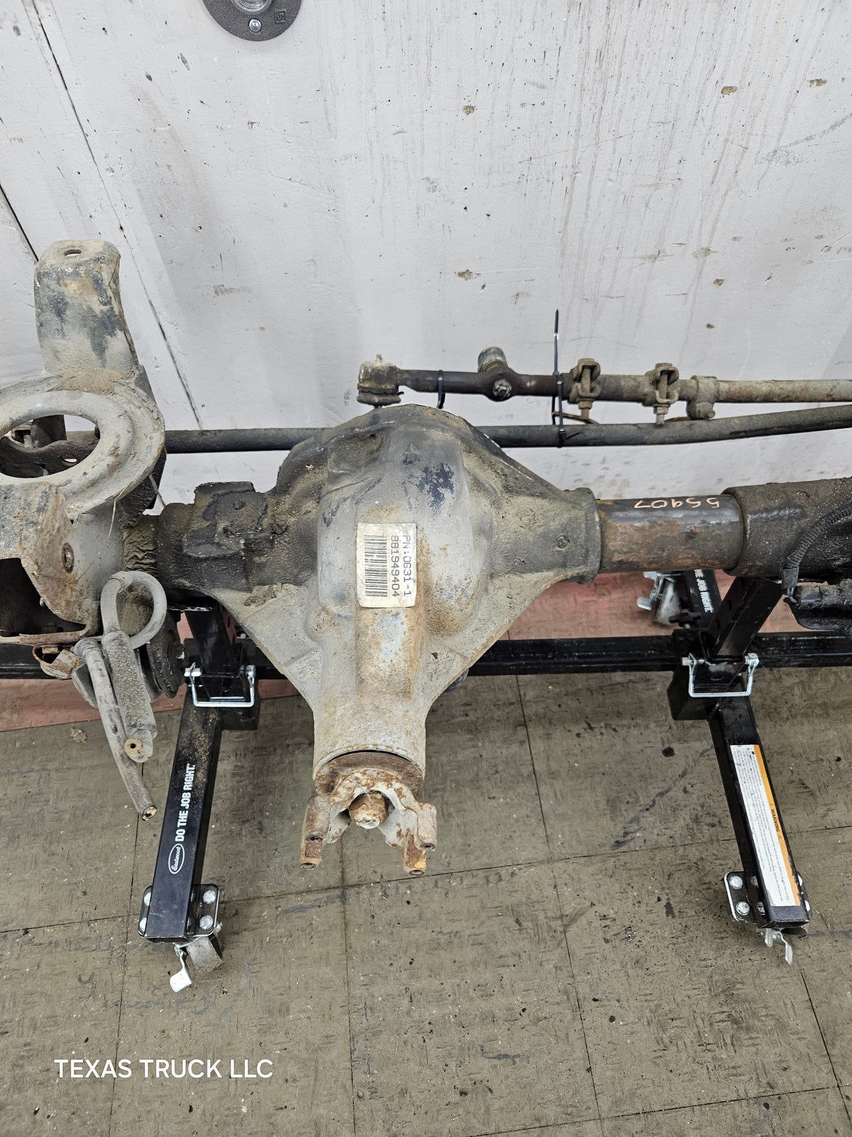 1996-1997 Dodge Ram 1500 4wd 3.55 Front Axle Assembly Beam Assembly
