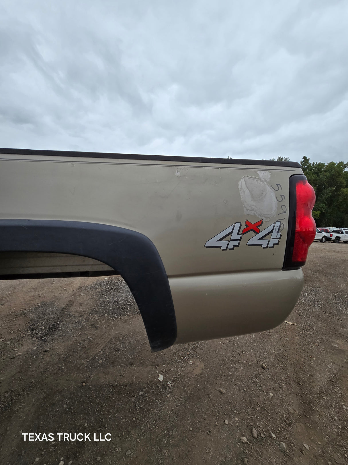 1999-2007 Chevrolet Silverado / GMC Sierra 1500 2500 3500 HD 8' Long Bed Truck Bed - Pewter/Tan