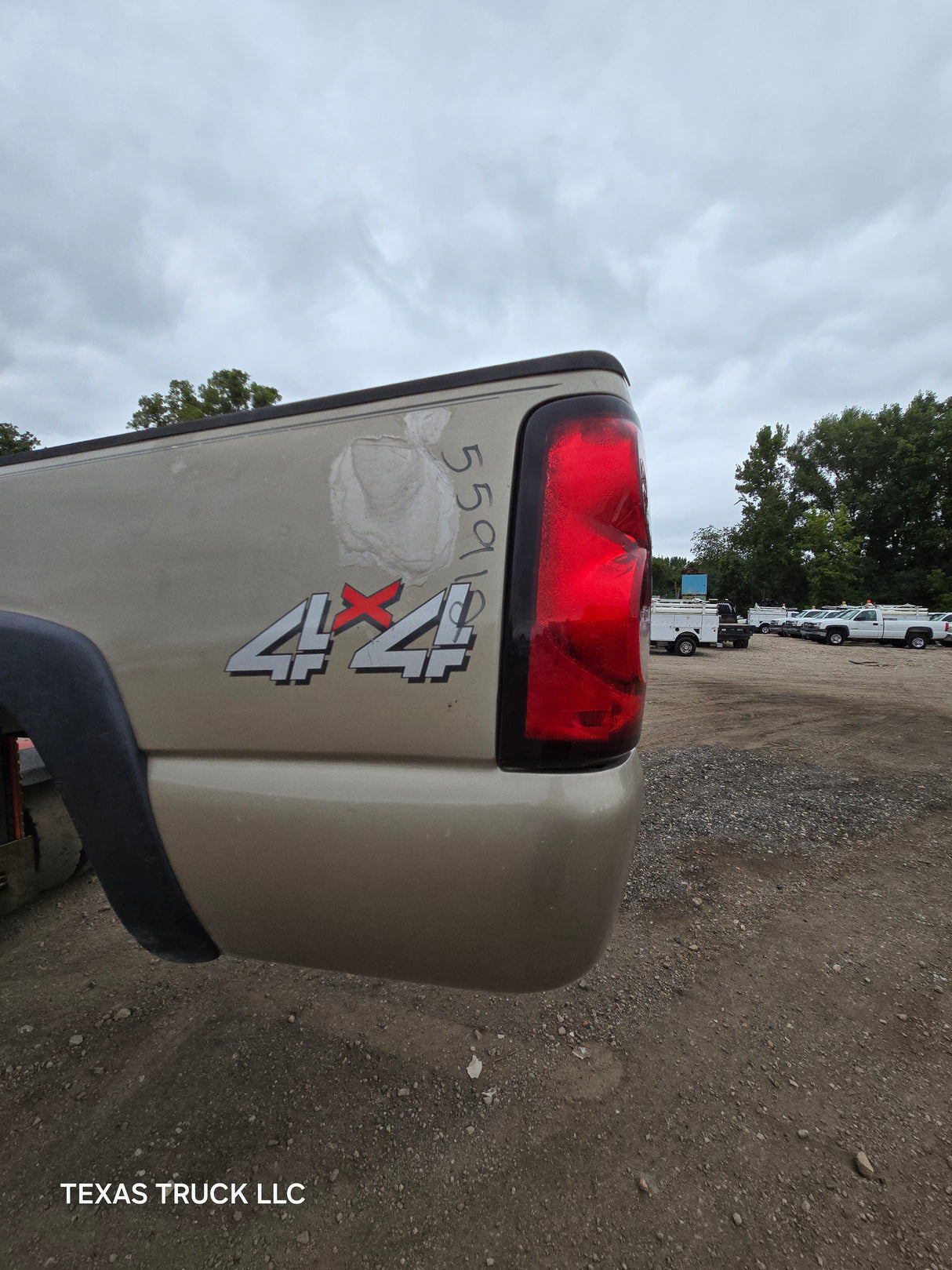 1999-2007 Chevrolet Silverado / GMC Sierra 1500 2500 3500 HD 8' Long Bed Truck Bed - Pewter/Tan