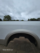 2009-2018 Dodge Ram 4th Gen 1500 2500 3500 6' 4" Short Truck Bed - Bright White Clear Coat & Pebble Beige/Bark Brown