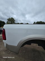 2009-2018 Dodge Ram 4th Gen 1500 2500 3500 6' 4" Short Truck Bed - Bright White Clear Coat & Pebble Beige/Bark Brown
