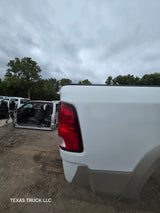 2009-2018 Dodge Ram 4th Gen 1500 2500 3500 6' 4" Short Truck Bed - Bright White Clear Coat & Pebble Beige/Bark Brown