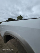 2009-2018 Dodge Ram 4th Gen 1500 2500 3500 6' 4" Short Truck Bed - Bright White Clear Coat & Pebble Beige/Bark Brown