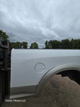 2009-2018 Dodge Ram 4th Gen 1500 2500 3500 6' 4" Short Truck Bed - Bright White Clear Coat & Pebble Beige/Bark Brown